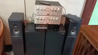 Marantz 1152 DC amplifier featuring Infinity Reference 2000.5 Speaker