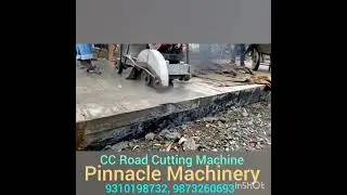 CC Road Cutting machine with VST Shakti Diesel engine 130 DI, 13 HP