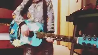 5 year old guitar player/ country singer
