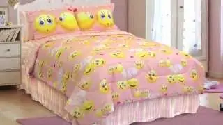 Veratex100 Emoji Comforter Set