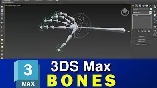 3DS Max Bones and Skin | Complete beginner guide | Urdu/हिन्दी