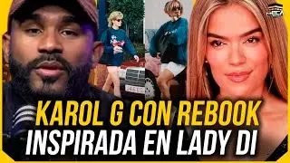KAROL G: CAMPAÑA DE REEBOK INSPIRADA EN LADY DI !