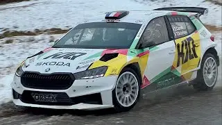 Test Rallye Monte-Carlo 2026 | Eric Camilli / Thibault De la Haye | Skoda Fabia Rally2 (4K)