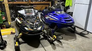 My New SnowMoblies! (Polaris SuperSport 550) (SkiDoo MXZ 700)