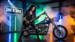 Rock n Roll Outlaw 🔥 Thunder Roads 🎸 Biker Ride