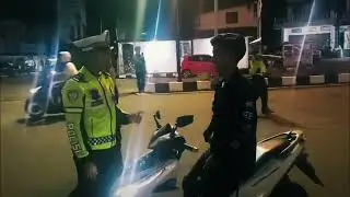 kegiatan gabungan antisipasi aksi balap liar dan knalpot brong
