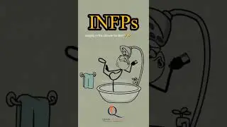 INFP be like in bathroom | mbti best short #shorts