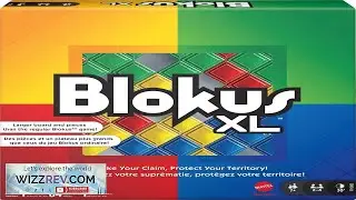 Mattel Games Blokus XL Board Games for Family Night Brain Games