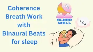 Binaural beats with breath work for sleep