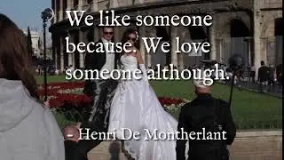 We like vs. love someone