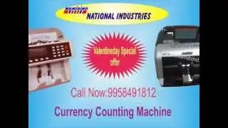 CURRENCY COUNTING MACHINE WITH FAKE NOTE DETECTOR INDIA
