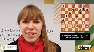 Olga Girya leads the women's section of World Rapid 2019 with 4.0/4
