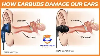 How Earbuds Damage Our Ears | Earbuds Can Slowly Harm Your Hearing Over Time | Knowledge Galaxy