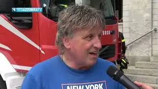 Crollo soffitto municipio Quarna Sopra, un ferito in codice giallo