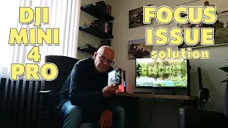 DJI Mini 4 Pro Drone - Out of Focus solution