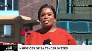 Experts concerned about South Africa's tender system