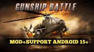 Gunship Battle Helicopter 3D v2.8.21 | Mod Support android 15+ | Gameplay offline 