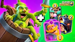 😱NUEVO MAZO DE LOG BAIT -TRIPLE TANQUE NO TIENE RIVAL💢 EN CLASH ROYALE🏆