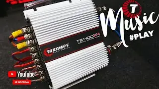 Taramps Music com M&oacute;dulo Taramps 400 watts RMS TS 400x4 | Caixa TRIO com SubWoofer