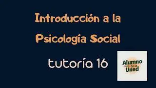 Psicolog&iacute;a social Tema 10 Estereotipos UNED | 2023
