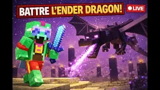 🔴LIVE MINECRAFT HARDCORE | Pr&eacute;paration &agrave; l'end