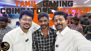 Tamil Gaming Meetup Dream Come True! Meeting Tamil Gaming Bros in Coimbatore 😍 @tamilgaming
