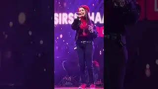 Sirsshhaa Rakshit singing her Playback Duet Song sung with Zubeen Garg | live Singing performance