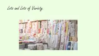 Why Should I Buy Cotton Fabric Online