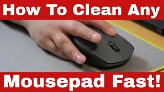 How to Clean Mouse Pads of All Sizes
