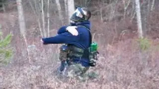 BAD COMPANY paintball standoff (HILARIOUS NUT SHOT!!!!!!!!!!!!!)