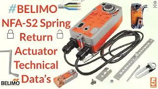 #Belimo NFA-S2 230V ac Spring Return Actuator / #insightcontrolsystem #hvac