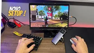 MONTEI UM SETUP MOBILADOR COM A MELHOR DOCK DO MUNDO !Teclado e mouse no celular