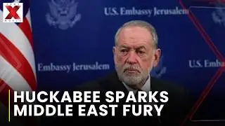 Mike Huckabee Sparks Arab Outrage With Israel Biblical Territory Comments | NewsX World