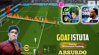 AUBAMEYANG & BATISTUTA DUPLA do HANDCAP no eFootball 2026 Mobile