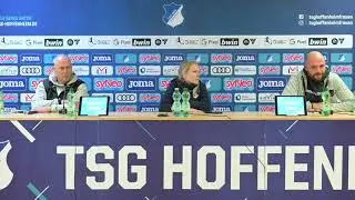 Pressekonferenz TSG Hoffenheim - SGS Essen (0:3) 17.11.2023