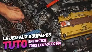 R&eacute;glage du jeu aux soupapes - Honda Civic EK4 B16A2