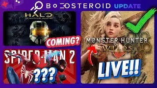 Monster Hunter WILDS is HERE! Halo MCC? | BOOSTEROID News Update
