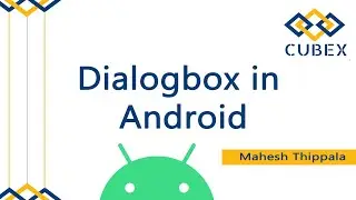 Dialogbox in Android.