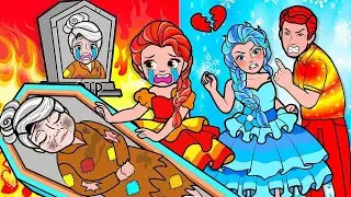Paper Dolls Dress Up - Sinful Daughter and Grandmother Unlucky Dress - Barbie Story & Crafts
