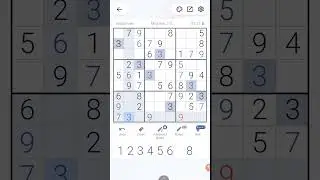 Играю в судоку уровня 