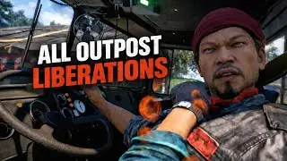 Far Cry 4 Stealth Kills (All Outpost Liberations)