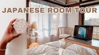 JAPANESE BEDROOM TOUR JAPANDI DECOR | Moving vlog 09
