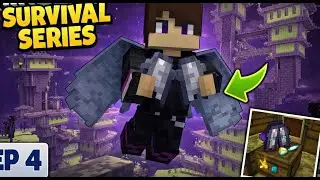 A MINECRAFT SURVIVAL SERIES EPISODE 4 I GET ELYTRA #minecraft [ Crafted Realms