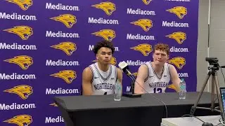 VIDEO: UNI's Trey Campbell and Will Hornseth recap Wichita State game