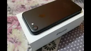 Latest iPhone 7 Unboxing || Full Information (Matte Black Colour)