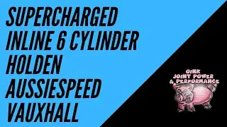 Supercharged inline 6 cylinder Holden Aussiespeed Vauxhall