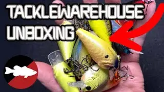 MASSIVE tackle warehouse unboxing
