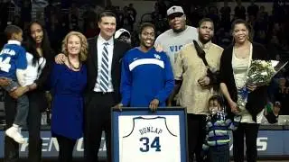UK Hoops Senior Night Victoria Dunlap, My Old Ky Home