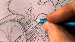 Sketching A Bio Mechanical Design - Artist Collaboration