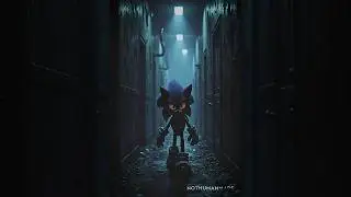 Sonic.EXE in the Glitched Backrooms 👁️ (AI Horror)  #nothumanmade #nhm